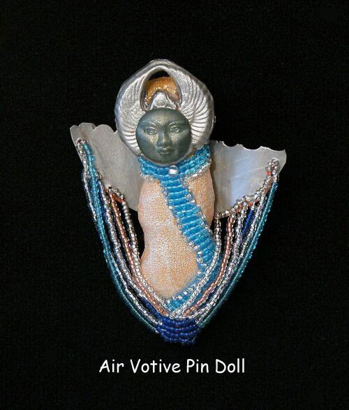 Air Votive pin doll